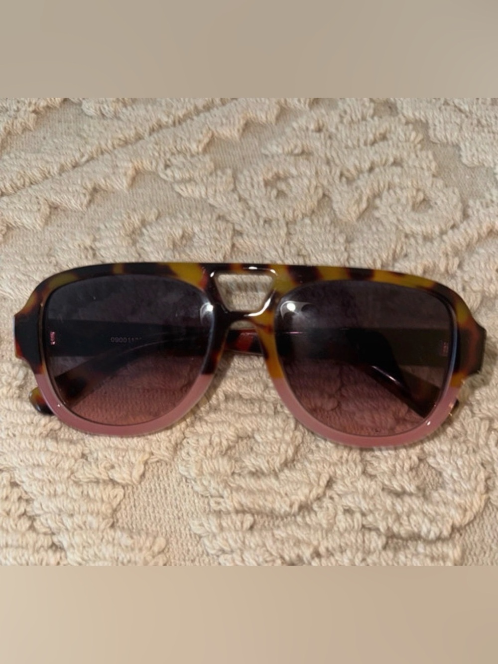 Target Tortoiseshell and Pink Gradient Square Sunglasses
